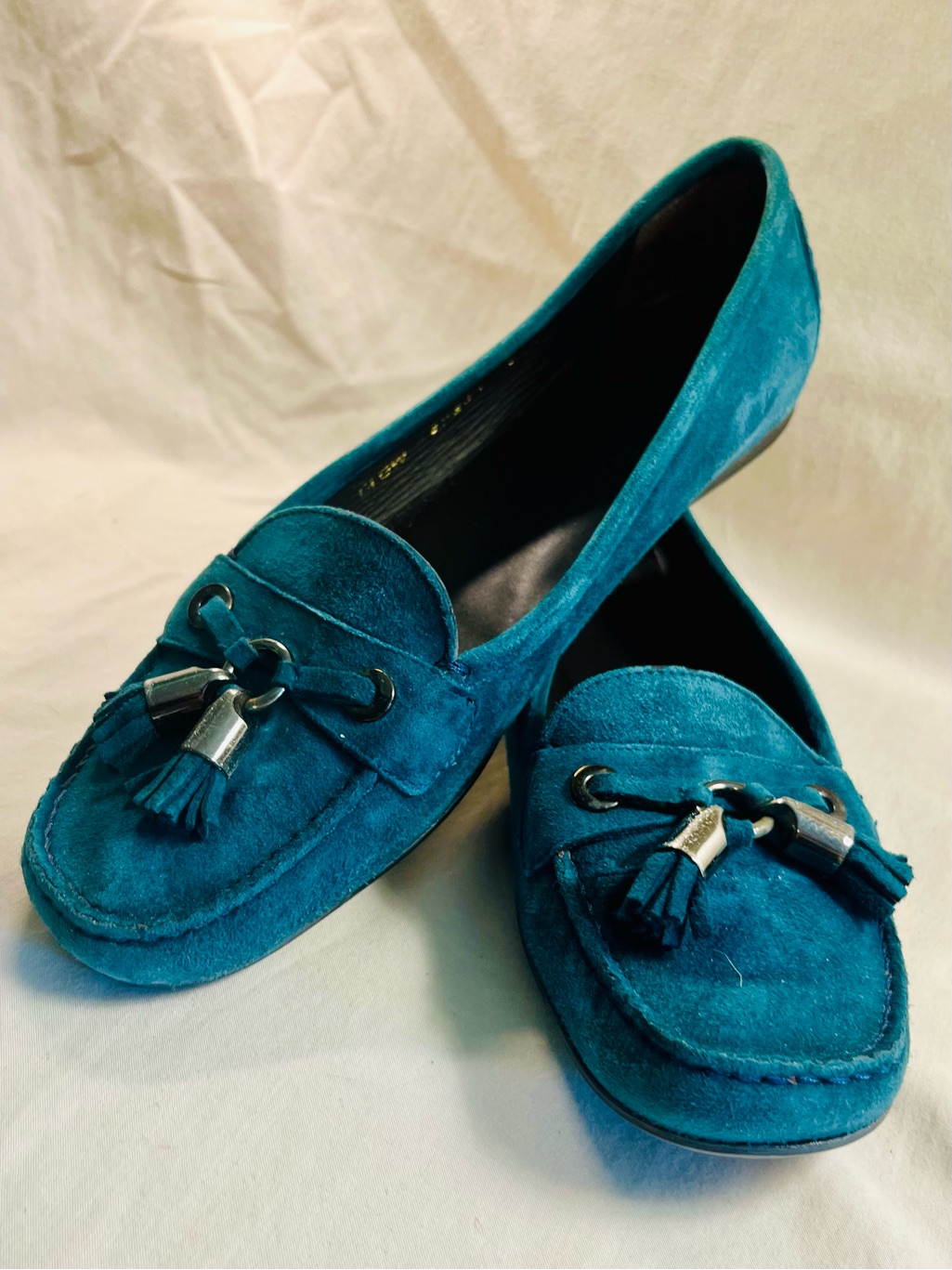 Stuart Weitzman Blue Suede Loafers - Collectors “Blue Suede Shoes” - Nwot